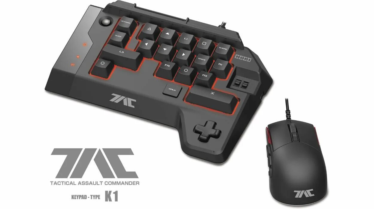 Пс 4 мышка и клавиатура. Игровая мышь и кейпад hori t.a.c. hori tactical assault commander 3 hp3-100u. ps4 keyboard and mouse. мини клавиатура и мышь для ps4.