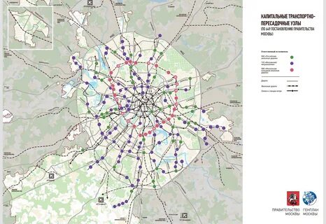 Карта москвы 2027