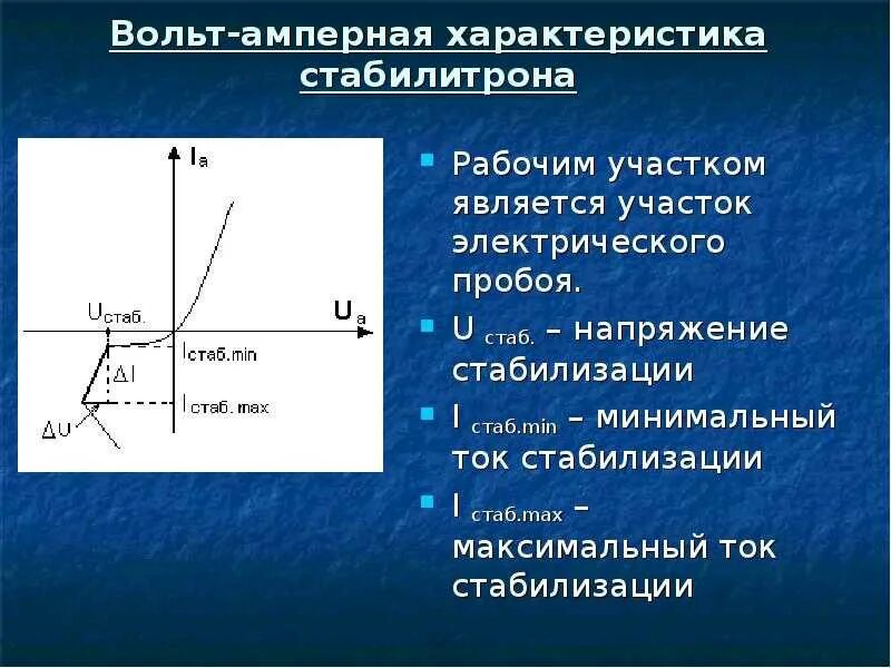 Диод работающий в режиме пробоя. Вах диода пробой. ток стабилизации стабилитрона по вах.. вольт амперная характеристика полупроводникового диода. вах полупроводникового стабилитрона.