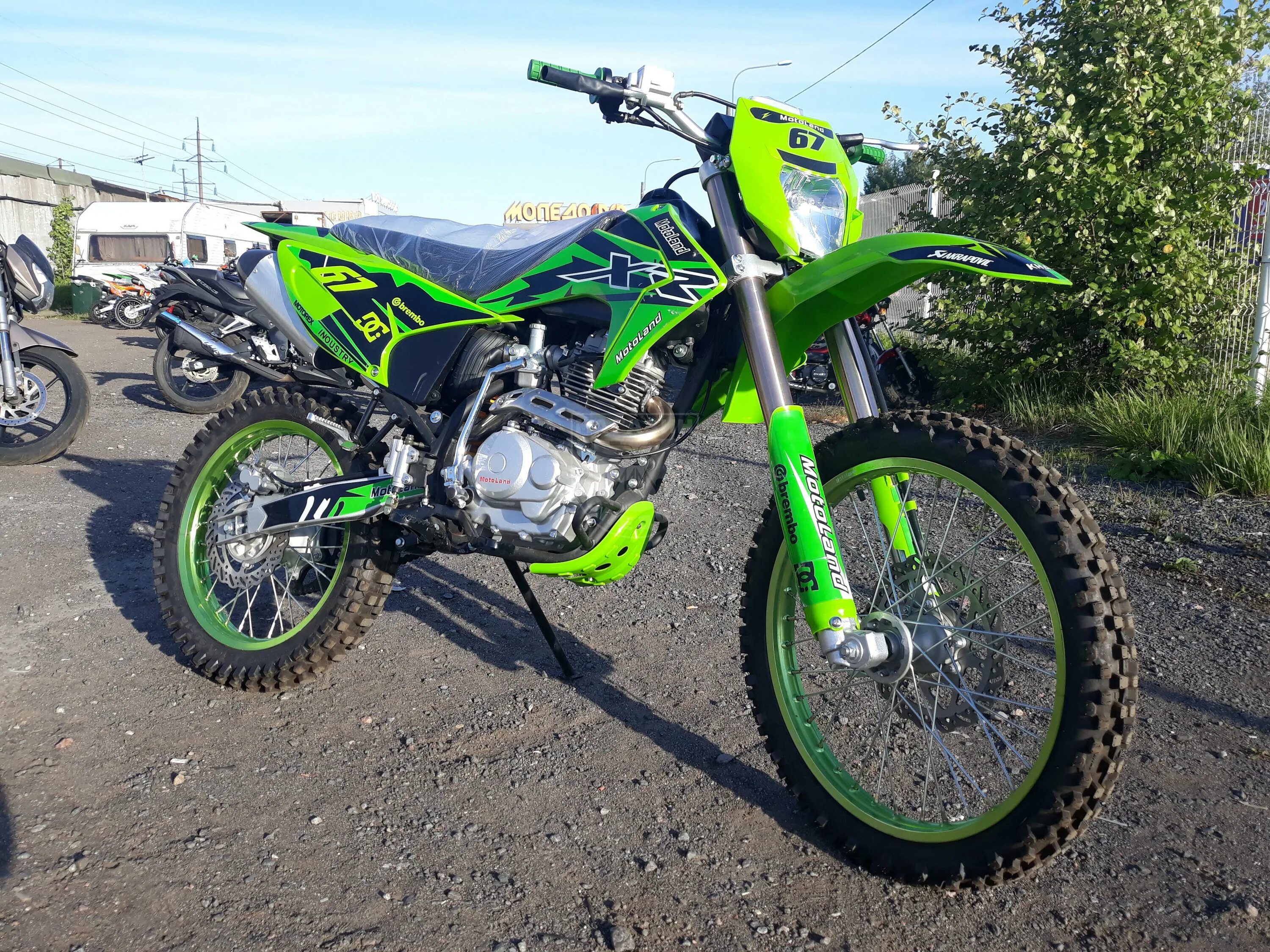 MOTOLAND (МОТОЛЕНД) Кросс TT250 (172FMM) с ПТС, 250 куб. см. 4х тактный, без про