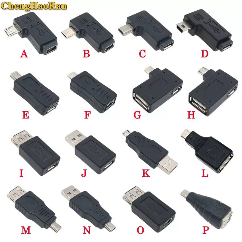 Какие бывают разъемы usb