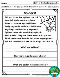 Reading comprehension