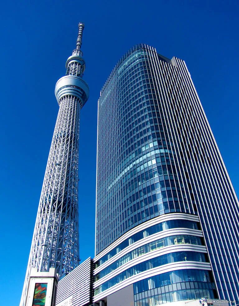 Самое огромное здание. Токио Скай три. Tokyo Sky Tree Япония. Башня Зифенг. Высокие здания в Токио.