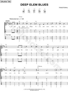 Bluest blues tabs