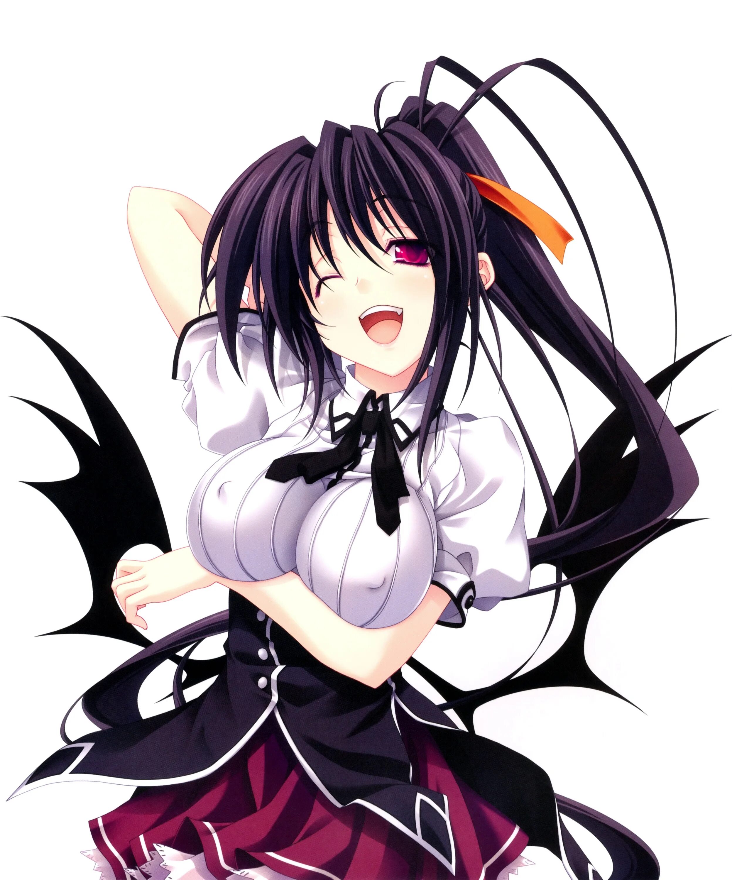 Хай вайфу. Akeno Himejima. Акено DXD. Аниме DXD Akeno. Акено Химэдзима DXD.