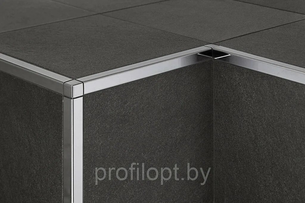 Профиль стыковочный металлический Profilpas PRODECOR di/ Polished Stainless Steel. Торцевой отделочный профиль profilstar PROJOLLY Square 10 PJQACSB 10, H=10мм. EMG nsumx12mgf профиль для плитки. Профиль угловой для плитки 10x2500 алюминиевый, хром. Алюминиевые раскладки