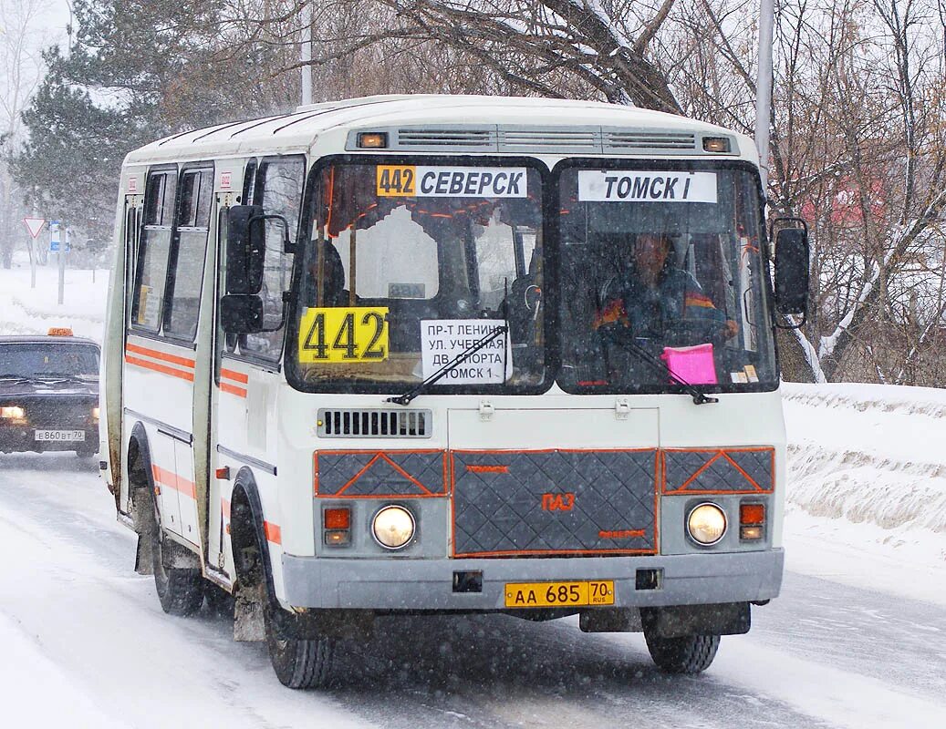 Томск северск автобус