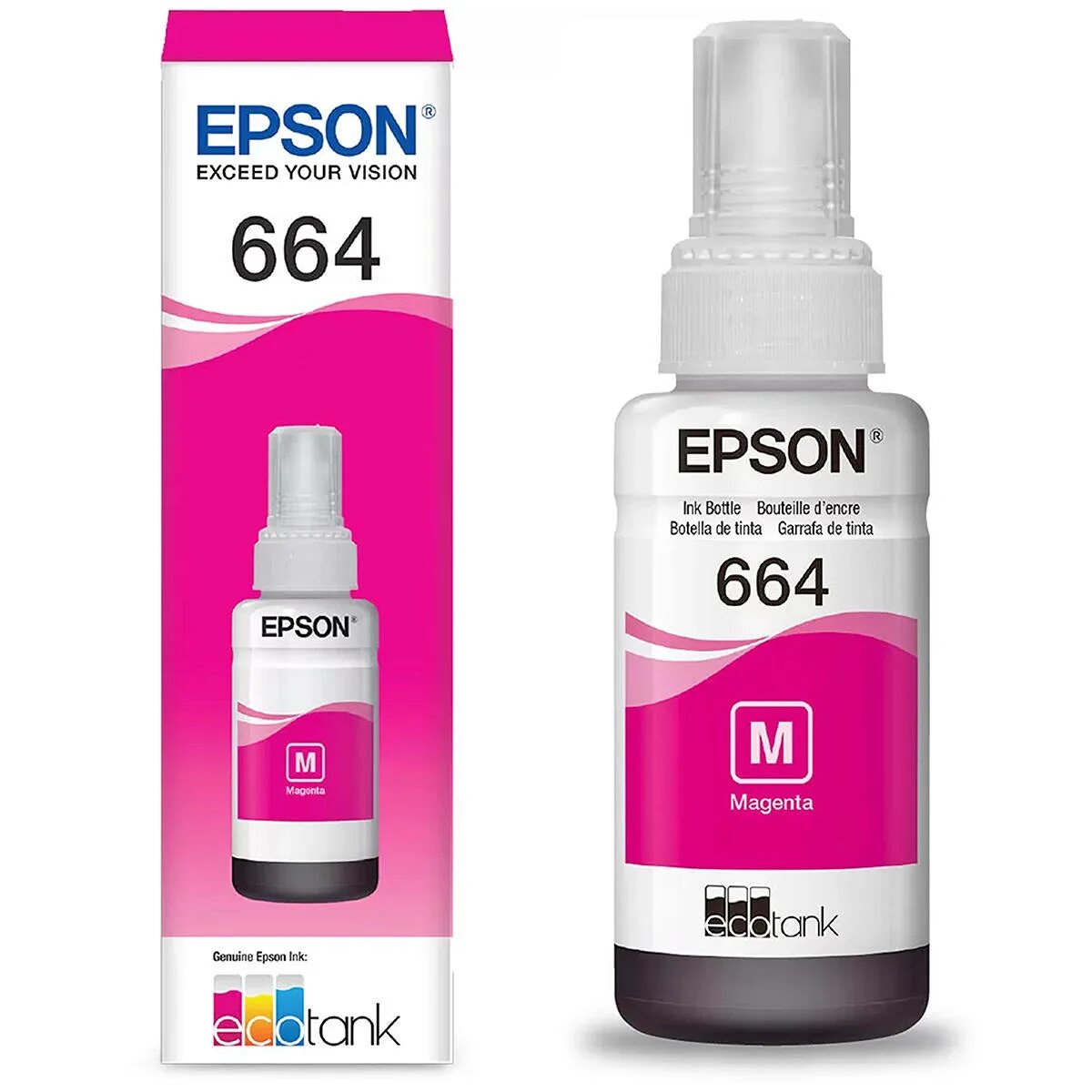 Краска для принтера epson 664. Чернила для принтера epson. марка товара:epson l3170). magenta epson цвет. epson product.