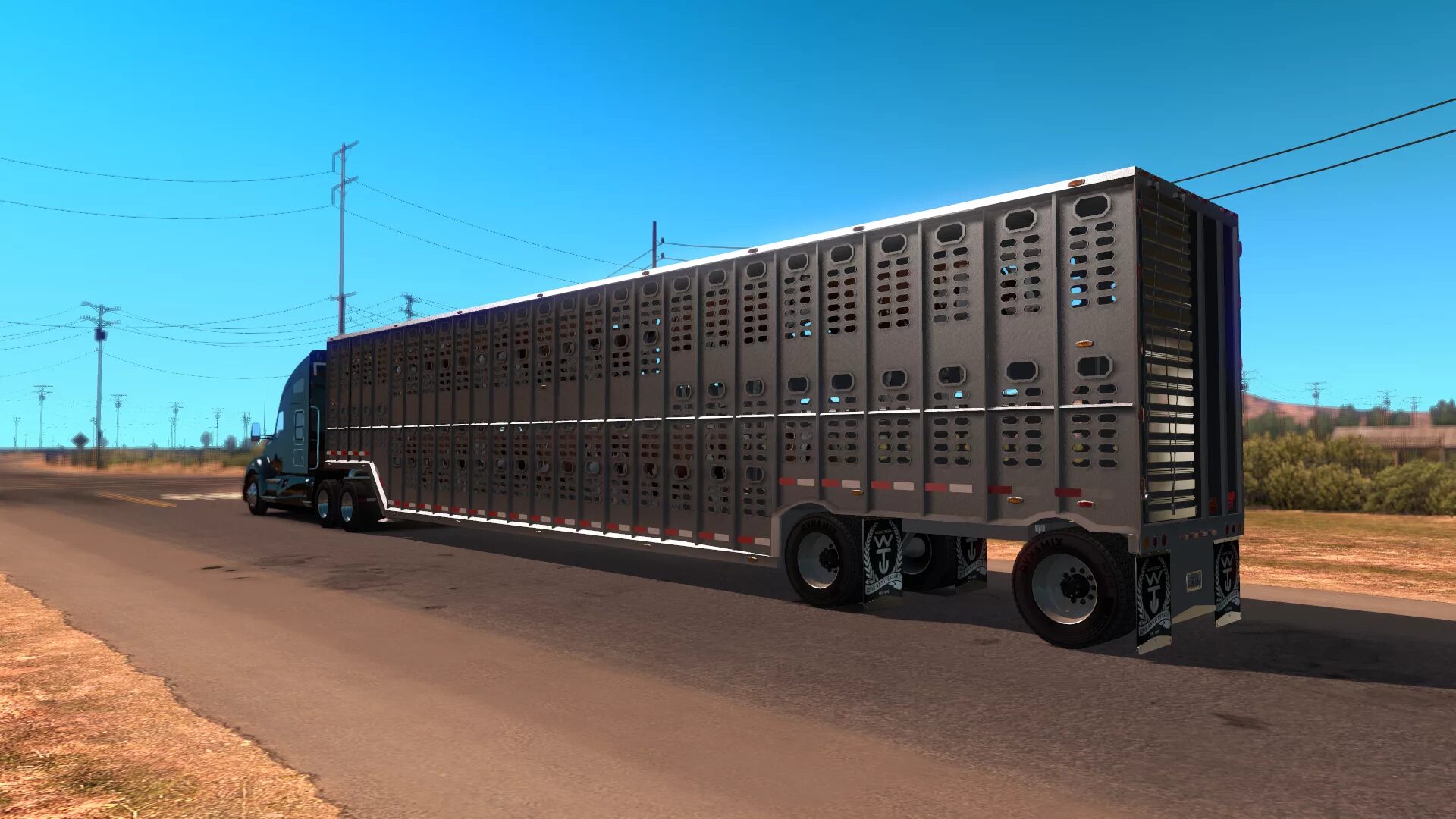 Wilson Trailer ATS. ATS Livestock Trailer. Прицеп скотовоз для ФС 19. Черный прицеп для АТС 1.31.