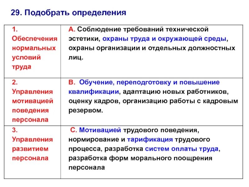 Из предложенных определений выберите