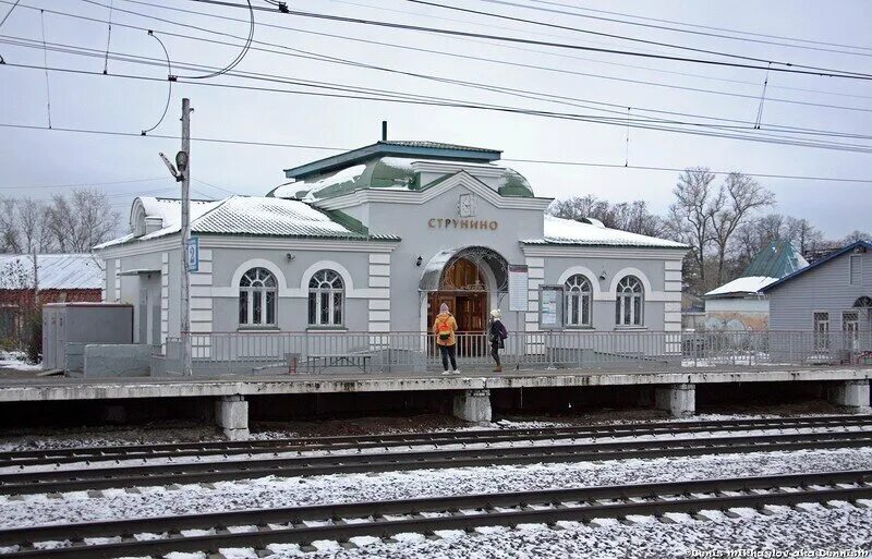 Погода струнино владимирская на неделю. Станция Струнино. Струнино ЖД станция. Поселок Струнино Владимирская область. Первый вокзал станции Струнино.