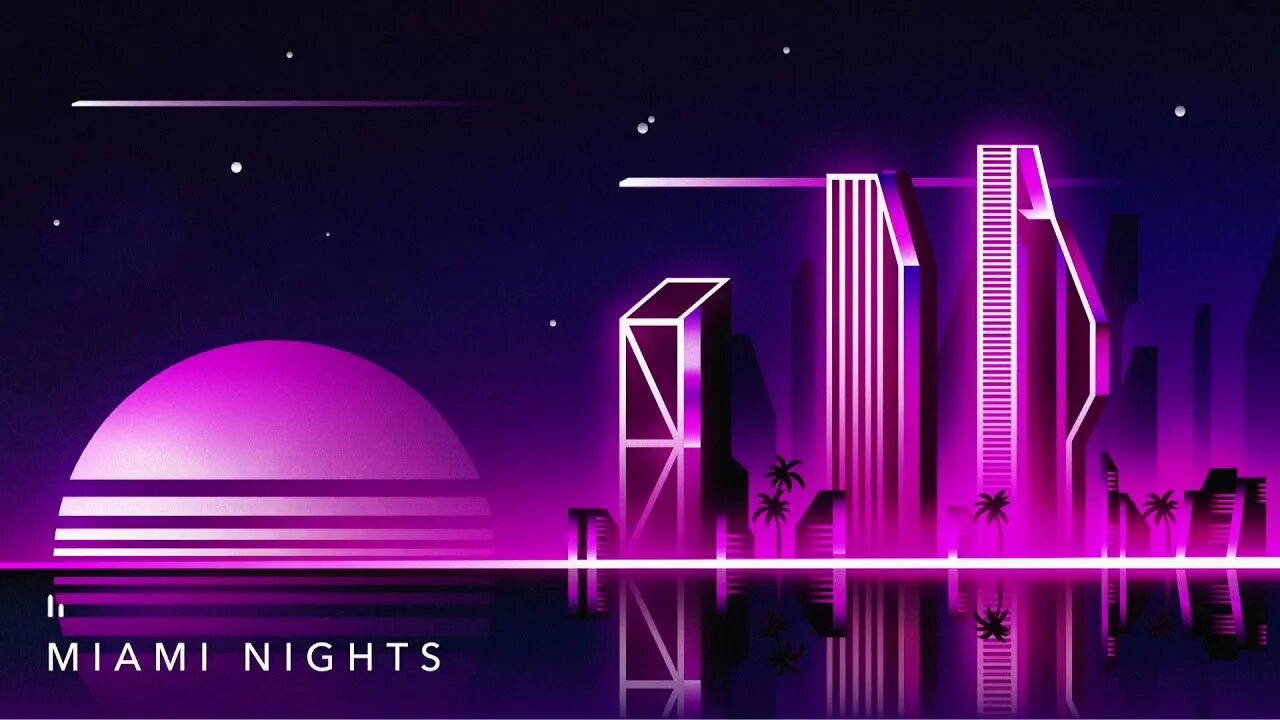 Синтвейв Майами. Ретровейв Майами Найтс 1984. Miami Nights 1984 группа. Майами Night.