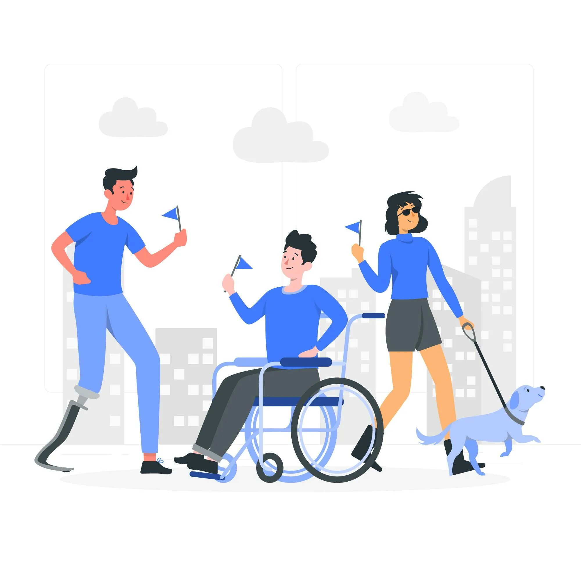 Социальное страхование инвалидов. Люди с инвалидностью. Люди с ограниченными возможностями вектор. Люди с ограниченными возможностями иллюстрация. Инвалидность иллюстрация.
