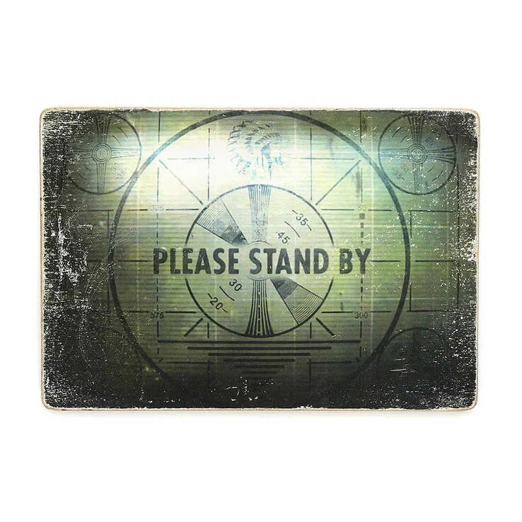 Fallout русификатор steam. Экран please stand by. please stand by fallout. stand by картинка. please stand by без надписи.
