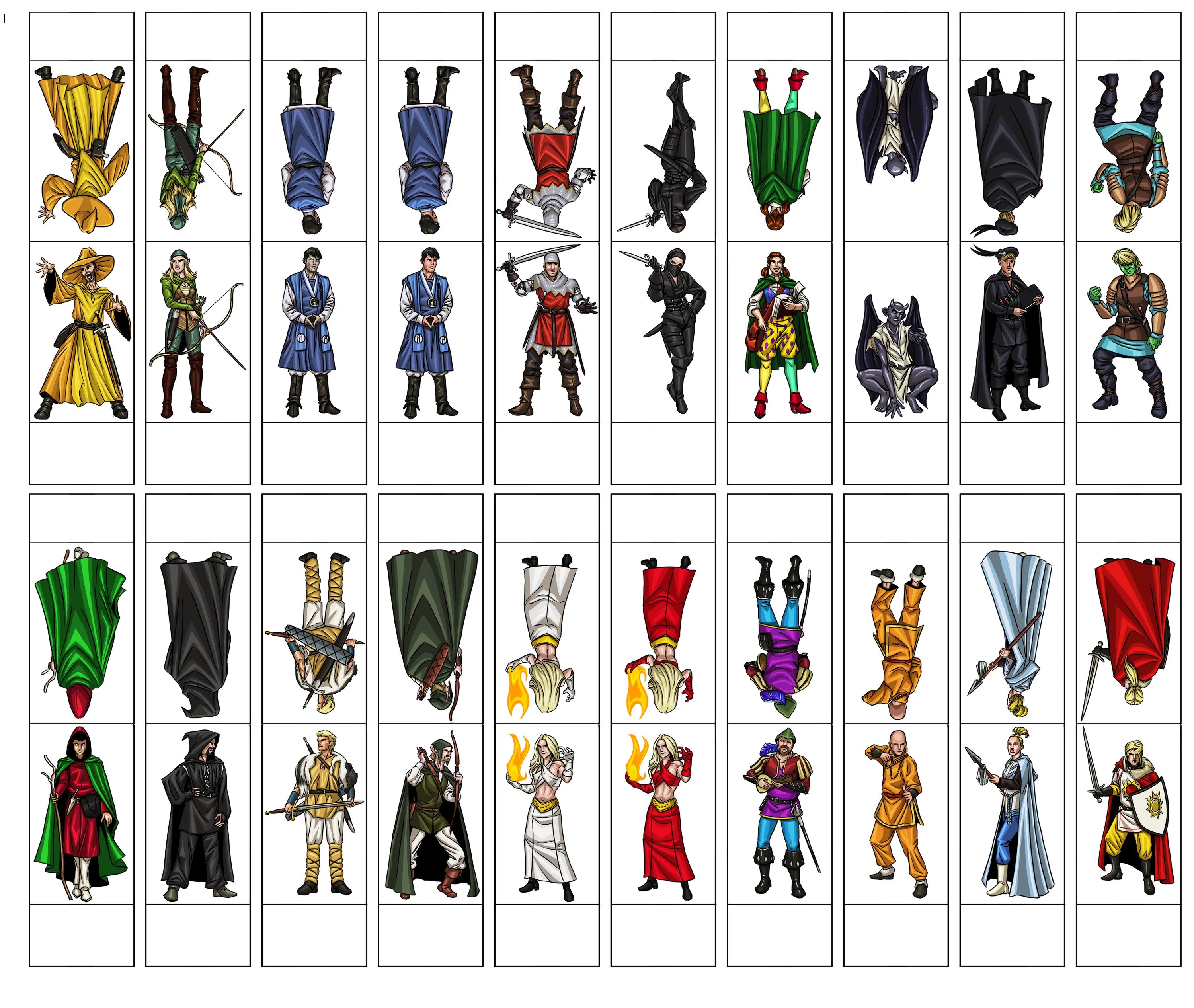 Персонажи ДНД настолка. Бумажные миниатюрки героев в Dungeons & Dragons. Бумажные миниатюры для ДНД герои. Фигурки персонажей ДНД.