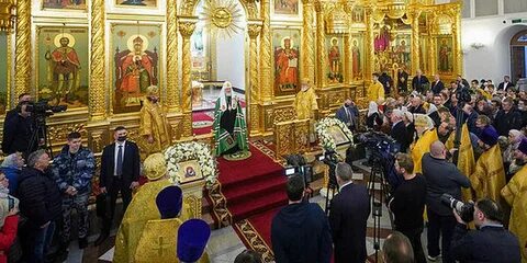 Служба в храмах в одинцово
