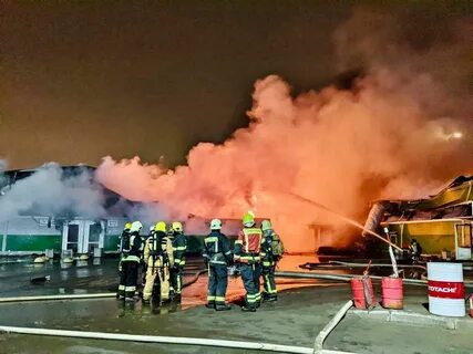Пожар на вайлдберриз в петербурге