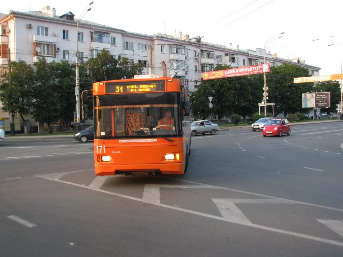 Маршрут 31 троллейбуса