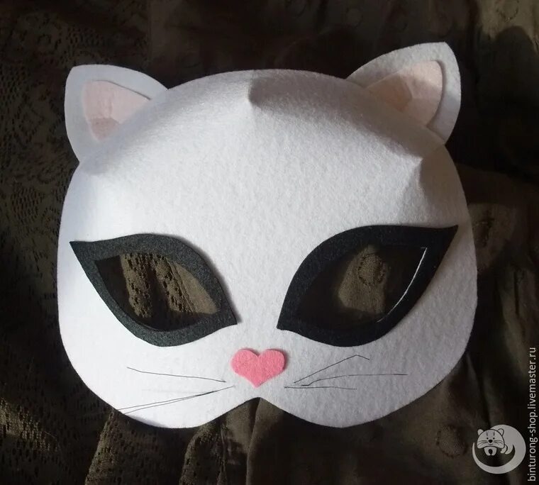 Как сделать маску кота из бумаги. Маска кота из фетра. маска кота объемная. маска кошки из фетра. объемная маска кошки.