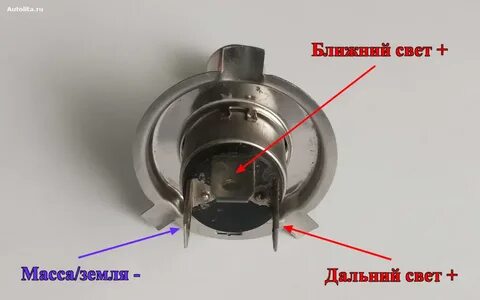 4 ближних света 4 дальних