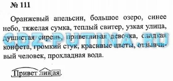 Стр 64 номер 111. Русский язык 3 класс 2 часть упражнение 111. Русский язык 3 класс 2 часть стр 111. Русский язык 3 класс стр 65.