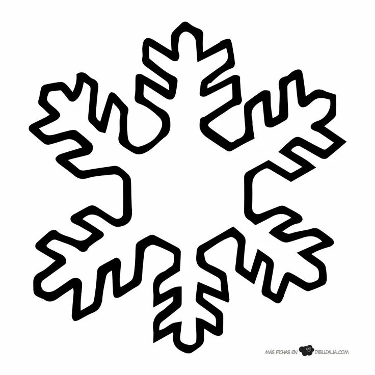 Снежинки для детей распечатать 75 Snowflake Coloring Pages  Снежинки, Раскраски, Бесплат