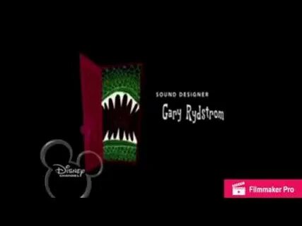 Monsters inc end credits