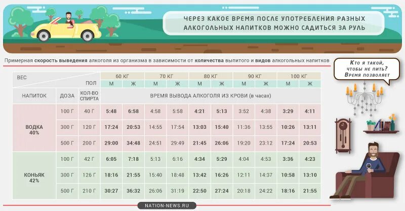 Сколько время долгове. Через какое время можно садиться за руль. Через какое время можно садиться за руль после употребления.