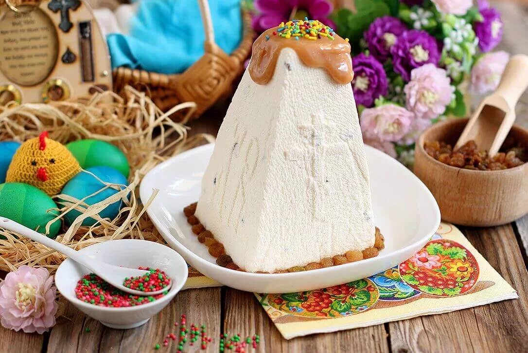 Как приготовить вкусную творожную пасху