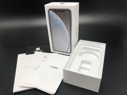 Коробка iPhone XR White - AppleTech - Техника Apple iPhone Киев