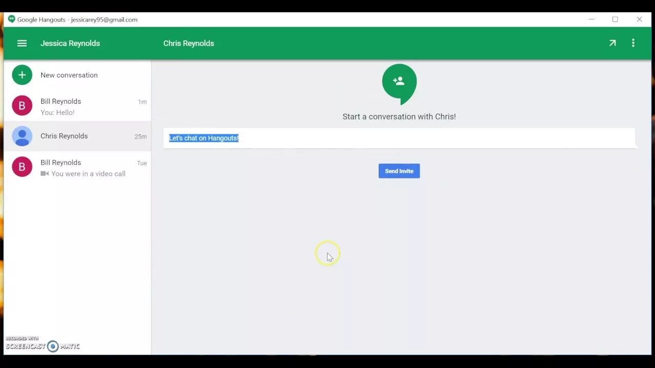 Hangouts контакты. Удалить google hangouts