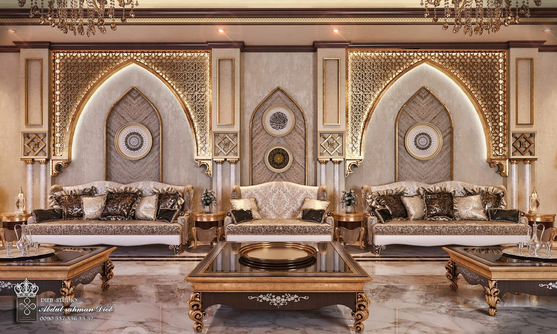 Современный арабский стиль в интерьере. Дома в арабском стиле. Мусульманская мебель. Дорогой арабский интерьер.