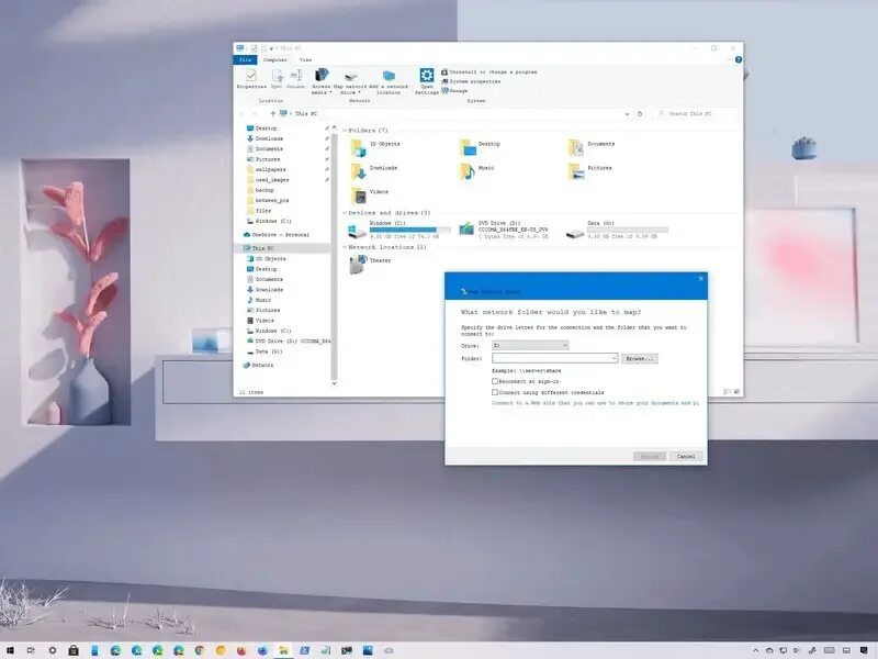 Как изменить системную