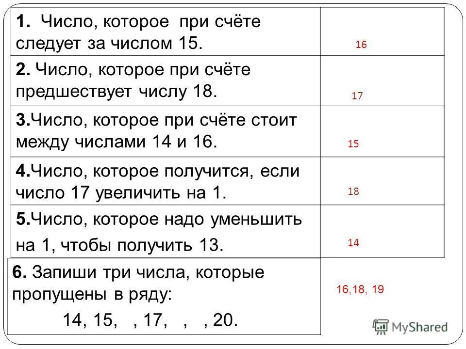Какое число следует за числом 4. Число которое при счете следует. число которое предшествует числу с. числа при счете. предшествует при счёте числу.