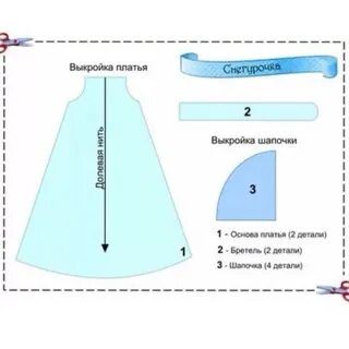 Костюм Снегурочки на Новый год 2022 своими руками Sam-Sdelay.RU - Сделай сам!