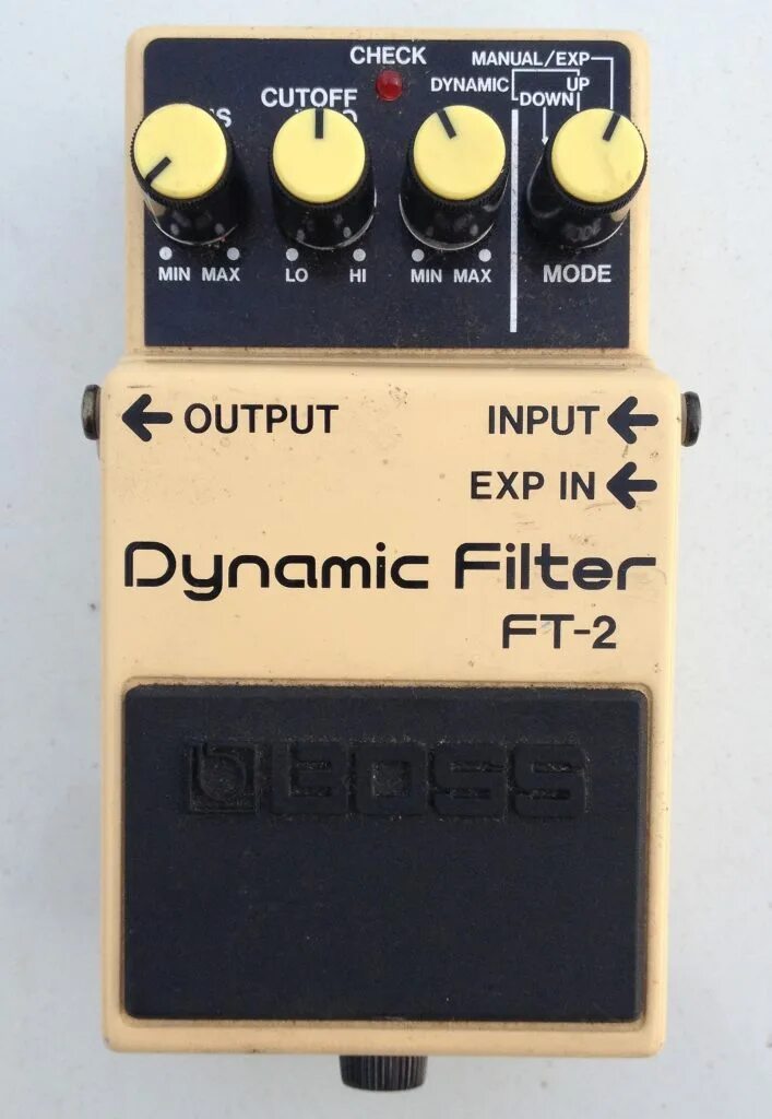 Dynamic filter. Boss ft-2.