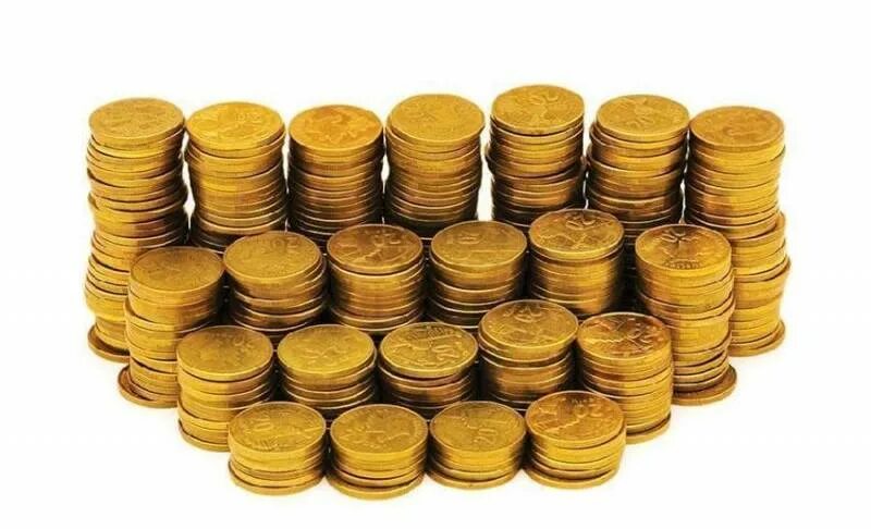Три стопки монет. Стопка монет сбоку. Две стопки монет. Монета золотая. Монеты рубли стопкой.