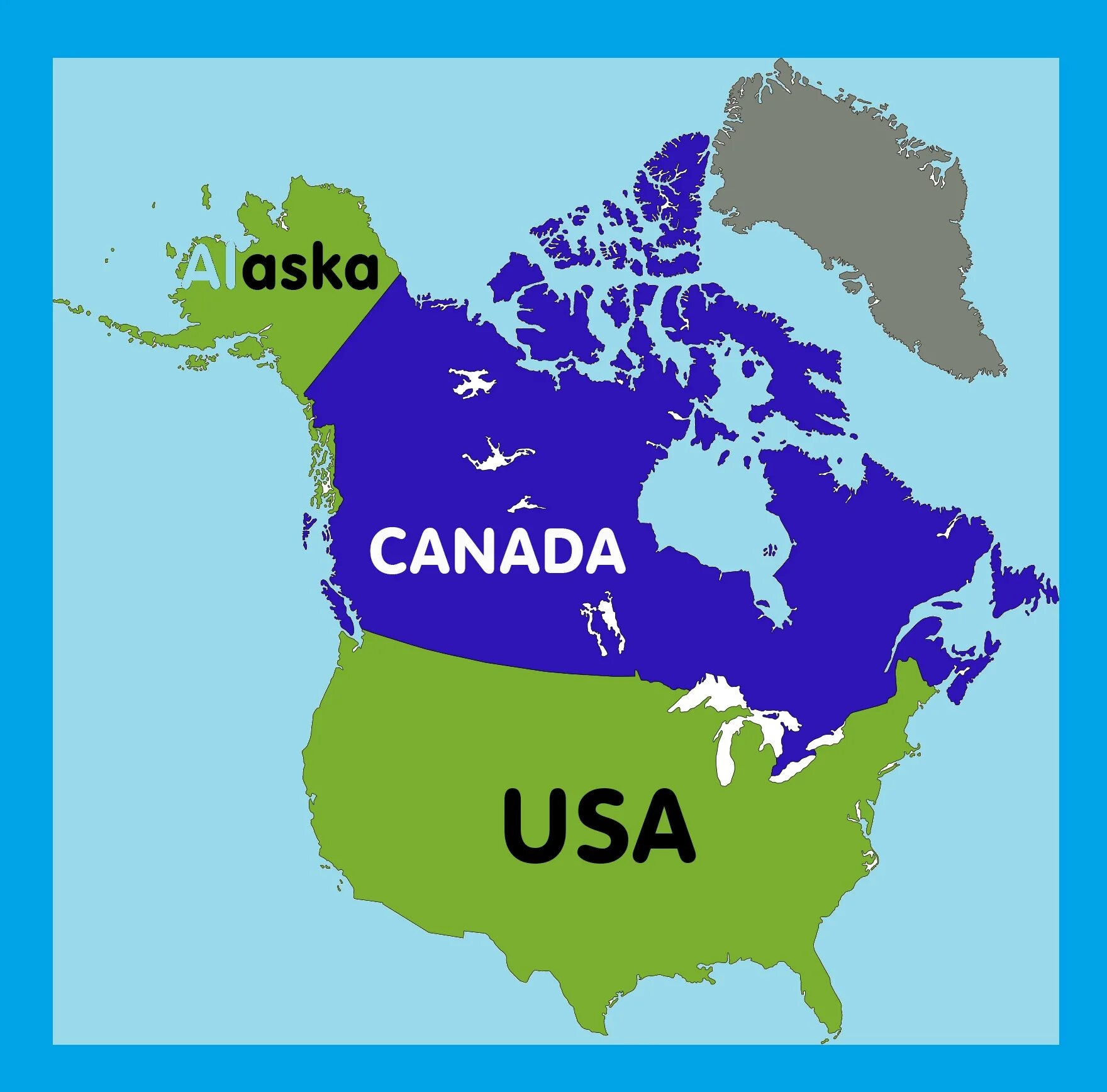 Северная америка залив аляска. Аляска на карте. Карта США Канады Аляски. Штат Аляска на карте. Аляска Канада.