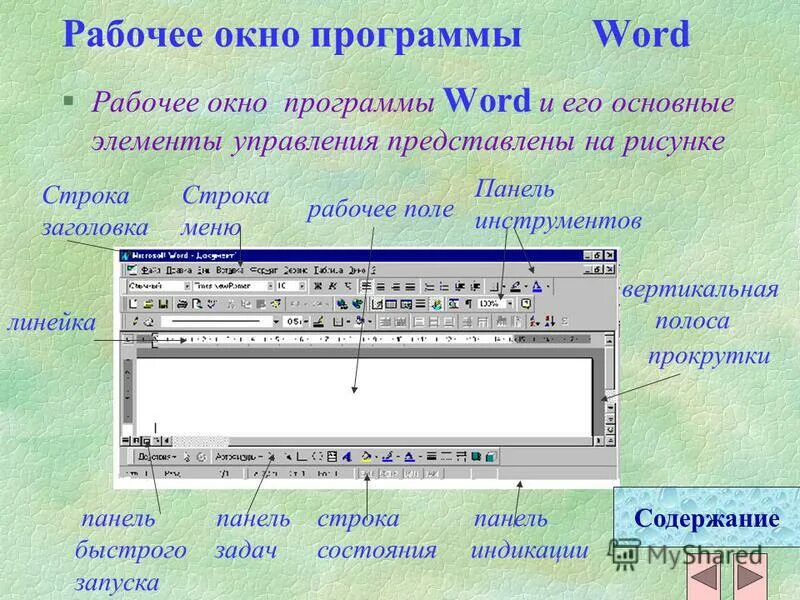 Окно программы состоит из. Окно программы состоит из