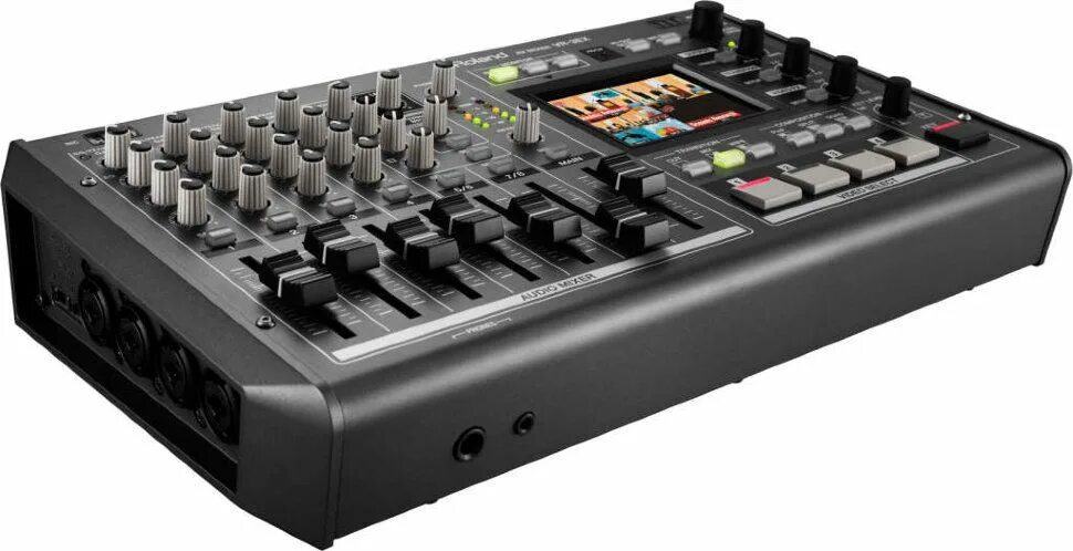 Видеомикшер roland v-60hd. Видео микшеры. Звуковой пульт roland. Roland a-33. Микшерный видеопульт roland.