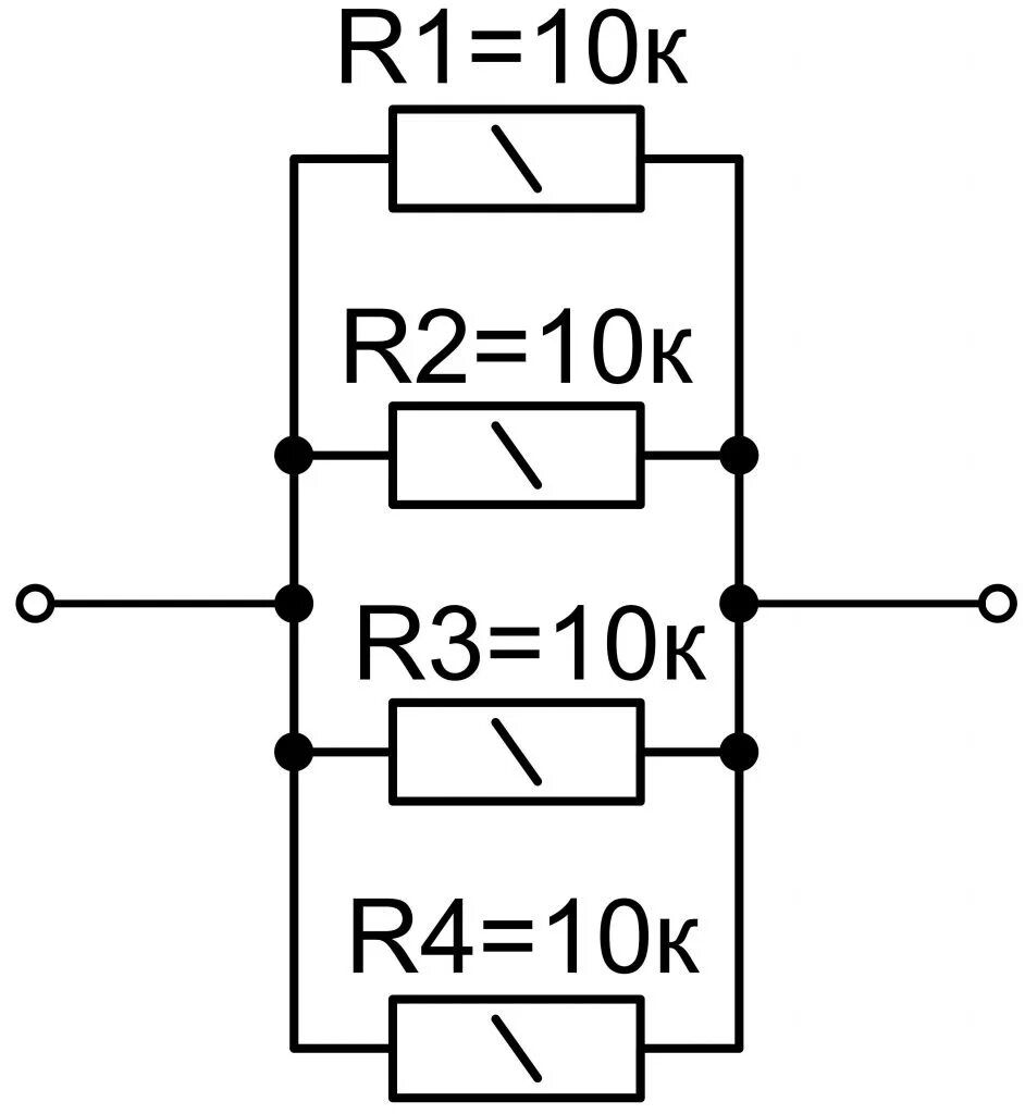 Повышает сопротивление. Схема подключения сопротивления. Схемы соединения сопротивлений. Схема подключения резистора. Параллельное подключение резисторов схема.