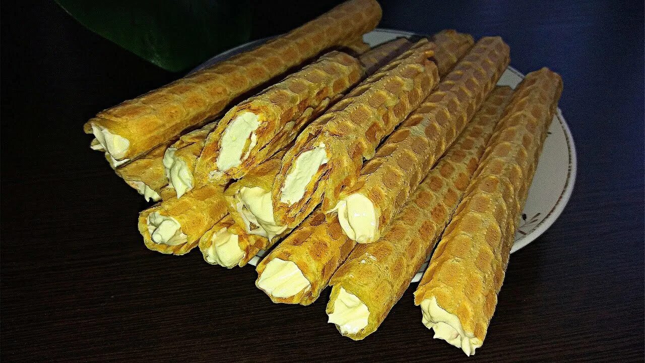 Wafer Rolls трубочки. Трубочки со сливками Гавана-Ролен. Вафельные трубочки с кремом. Вафельные трубочки с начинкой. Как начинить трубочки сгущенкой