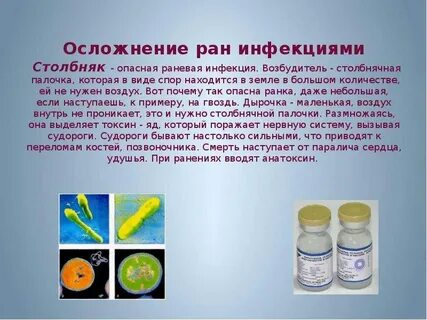 Предупреждение попадания инфекции в рану это