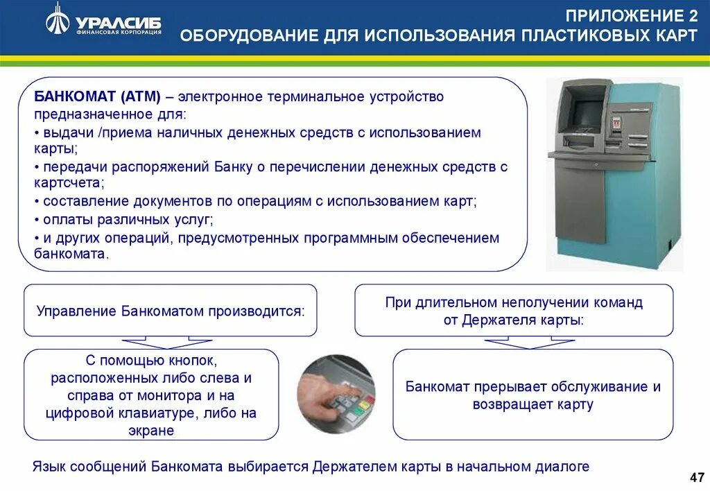 Программное обеспечение банкомата. Использование банкомата. Правила пользования банкоматом. Пример осмотр банкомата.
