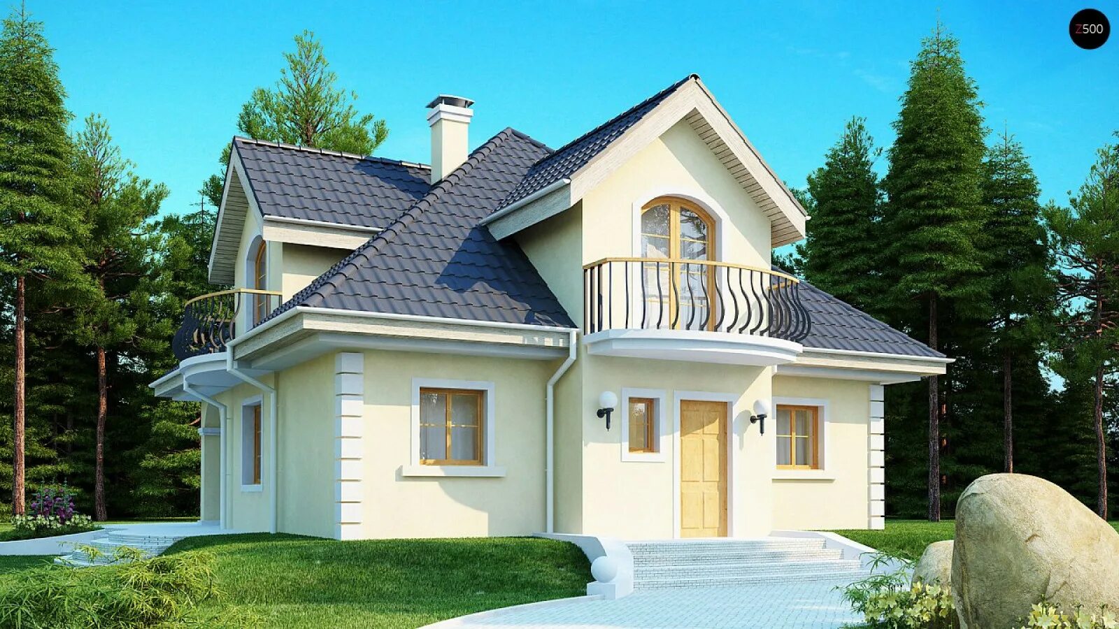 Дома с мансардным этажом. Проекты домов. Одноэтажный дом с мансардой 150кв. Дом с двумя крышами. Zx10 проект.