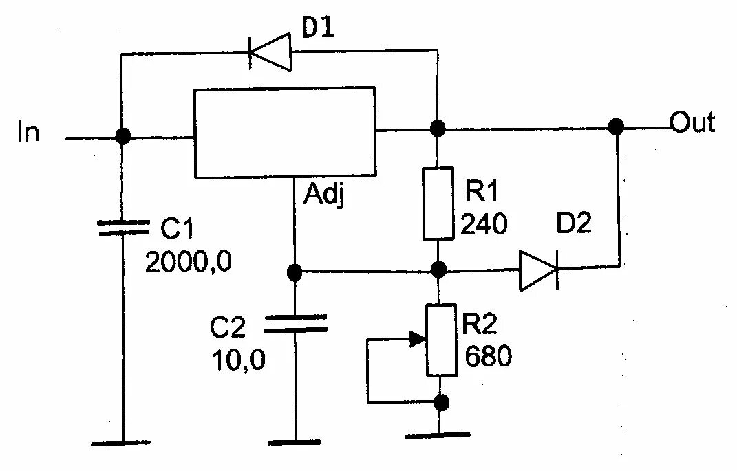 Регулятор напряжения lm317t. 317 Стабилизатор схема включения. Схемы стабилизаторов напряжения на микросхеме lm317. Lm317 схема включения. Схема на lm317t- регулируемый стабилизатор напряжения.