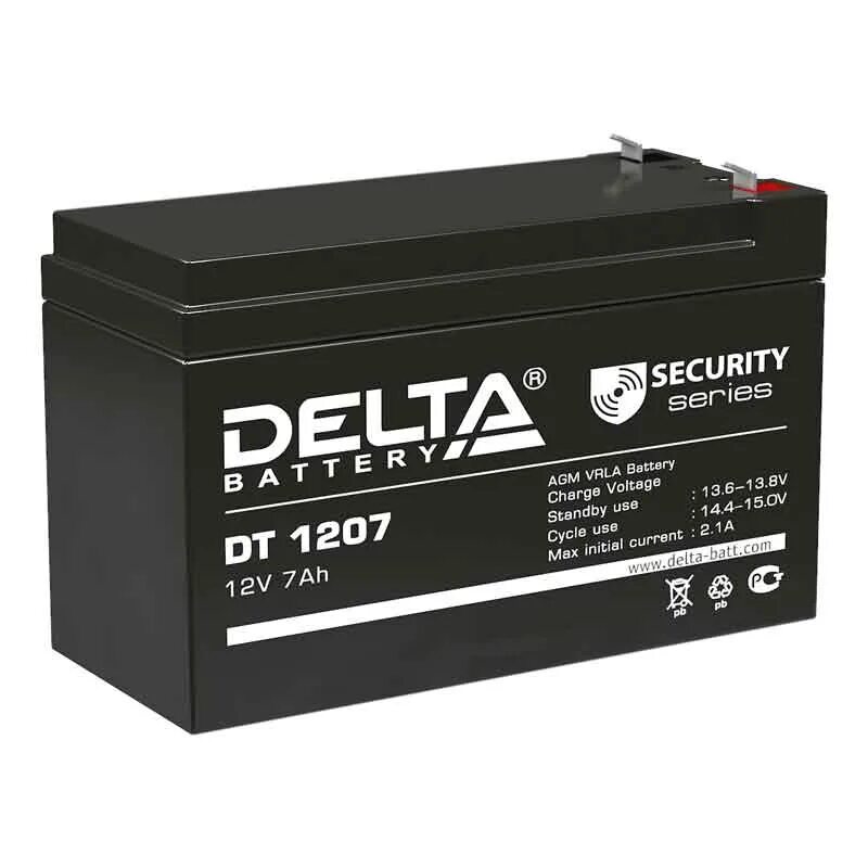 Dt 1207 12v 7ah. Аккумулятор герметичный свинцово-кислотный Delta DT 1207. Аккумулятор батарея Delta DTM 1207. Аккумуляторная батарея sf1212 12ач. DT 1207 аккумулятор 7ач 12в Delta.