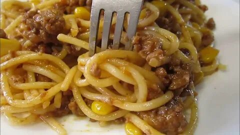 Рецепт макарон с подливкой с мясом