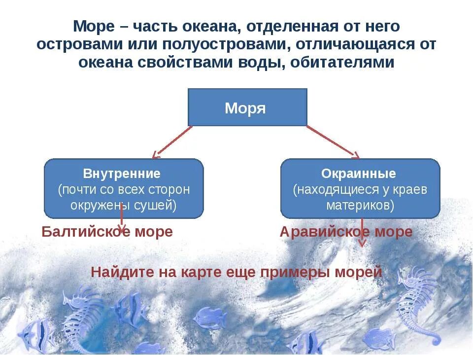 Часть океана в которой расположена