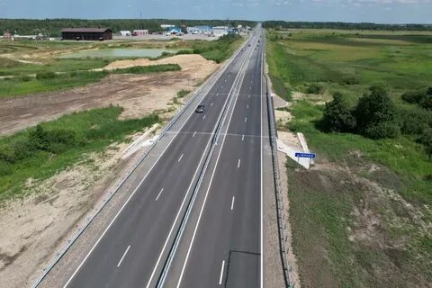 Дорога через курган